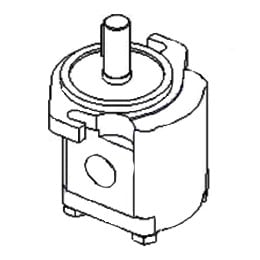 114-3072 Toro Dingo GEAR PUMP ASM